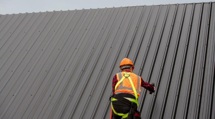 Professional metal roof installation services in Salem, NE